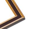 12x30 Frame Gold Brown Plein Air Vintage Solid Wood Picture Frame | 1.75 Inches Moulding Width | Interior Depth 0.5 Inches | Complete with UV Acrylic Plexiglass, Foam Board Backing & Hanging Hardware view 2