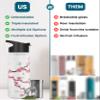 18 oz Insulated Tea Tumbler Bottle with Infuser, Travel Mug view 2