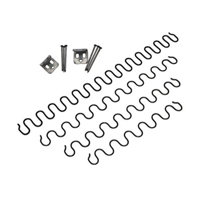 TNDYIG 5 Sets Upholstery Springs Metal Sofa Couch Recliner Chair Settee Coil Seat Back Repalcement Repair Kit (Size : 55cm 5sets)