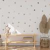 QUCHENG Boho Polka Dots Wall Decal Stickers Kids Toddler Bedroom Removable Circle Stickers Decor Nursery Livingroom Vinyl Waterproof Wall Decoration 6 Sheets view 2