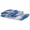 Abstract Blue Bathroom Towel Set,Microfiber Bath Kitchen Beach Hand Dish Towels Set,Modern Geometric Gradual Stripes Grey Quick Dry Luxury Soft Decorative Towels+Set Clearance Bulk Accessories Decor view 2