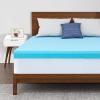 Maxzzz 4 Inch Mattress Topper Queen - Cool Gel Memory Foam Mattress Topper Extra Firm Bed Topper, Hard Mattress Topper for Back Pain Relief, CertiPUR-US Certified view 1