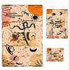Abstract Bathroom Towel Set,Microfiber Bath Kitchen Beach Hand Dish Towels Set,Rustic Country Western Cowboy Geometric Quick Dry Luxury Soft Decorative Towels+Set Clearance Bulk Accessories Decor view 1