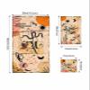 Abstract Bathroom Towel Set,Microfiber Bath Kitchen Beach Hand Dish Towels Set,Rustic Country Western Cowboy Geometric Quick Dry Luxury Soft Decorative Towels+Set Clearance Bulk Accessories Decor view 4