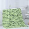 Aesthetics Bathroom Towel Set,Microfiber Bath Kitchen Beach Hand Dish Towels Set,Retro Chinese Style Ink Painting Green Quick Dry Luxury Soft Decorative Towels+Set Clearance Bulk Accessories view 3