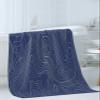 Abstract Navy Bathroom Towel Set,Microfiber Bath Kitchen Beach Hand Dish Towels Set,Blue Modern Geometric Mountain Line Art Quick Dry Luxury Soft Decorative Towels+Set Clearance Bulk Accessories Decor view 3