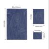 Abstract Navy Bathroom Towel Set,Microfiber Bath Kitchen Beach Hand Dish Towels Set,Blue Modern Geometric Mountain Line Art Quick Dry Luxury Soft Decorative Towels+Set Clearance Bulk Accessories Decor view 4