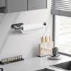 DEKAVA Under Cabinet Wall Mount Paper Towel Holder, Self-Adhesive Bar, Stainless Steel 13 inch (Grey, 1) view 3