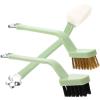 Hemoton 3pcs Multi-Function Brush for Kitchen Reusable Gas Stove Cleaner for Ovens and and Oil Removal view 1