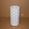 Umbrella Stands,Indoor Round Wrought Iron with Drip Tray and 3 Hooks Hotel Office Corridor/Brown view 3