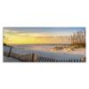 Stupell Industries Panoramic Coastal Beach Sunrise Canvas Wall Art, Design by H.J. Herrera view 1