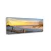 Stupell Industries Panoramic Coastal Beach Sunrise Canvas Wall Art, Design by H.J. Herrera view 2