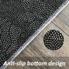 Modern Aesthetic Marble Abstract Round Area Rug 5ft Brown Gold Soft Washable Circular Rug for Living Room Dining Room Plush Throw Carpet Beside Bed Under Chair Table Floor Rug view 4