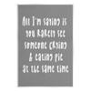 Stupell Industries Crying & Eating Pie Humor Wood Wall Art, Design by Lil' Rue view 1