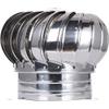 Rotating chimney cover,Rotating Chimney Cowl Cap for Dryer,Stainless steel chimney cover,Chimney top Ventilation top,for House, Flue Exhaust Ventilation Cooling,200-mm view 1