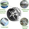 Rotating chimney cover,Rotating Chimney Cowl Cap for Dryer,Stainless steel chimney cover,Chimney top Ventilation top,for House, Flue Exhaust Ventilation Cooling,200-mm view 4