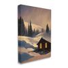 Stupell Industries Niveous Cottage Snow Scene Canvas Wall Art, Design by Ziwei Li view 2