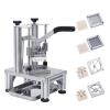 Rismanor Commercial French Fries Cutter 1/4 3/8 6 Wedges 6 Wedges to Core Stainless Steel Blades Potato Slicer Fruit Chopper for Restaurant Home Kitchen Cutting, Sliver view 1