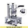 Rismanor Commercial French Fries Cutter 1/4 3/8 6 Wedges 6 Wedges to Core Stainless Steel Blades Potato Slicer Fruit Chopper for Restaurant Home Kitchen Cutting, Sliver view 4