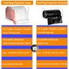 Aphbrada Extra Large Trash Bag Dispenser Roll Holder, Wall Mount Acrylic Garbage Bag Dispenser Roll Holder for Kitchen Cabinet, Trash Waste Bin Liners Organizer Under Sink, Clear view 2