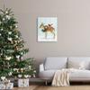 Stupell Industries Snowy Deer Holiday Cardinal Canvas Wall Art, Design by Laura Marr view 3