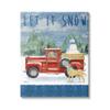 Stupell Industries Let It Snow Winter Dogs Canvas Wall Art, Design by Paul Brent view 1