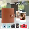 Ruibytree 52 Pockets Small Photo Album 2x3 for Fujifilm Instax Mini Series Instant Film, Polaroid Snap, Z2300, SocialMatic Instant Cameras & Zip Printer (Brown, 2Pack) view 2