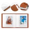 Ruibytree 52 Pockets Small Photo Album 2x3 for Fujifilm Instax Mini Series Instant Film, Polaroid Snap, Z2300, SocialMatic Instant Cameras & Zip Printer (Brown, 2Pack) view 3