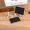 HERCHR 10pcs Mini Chalkboard Signs, Small Chalkboard Signs with Stand Wooden Blackboard Food Labels for Table Numbers, Place Cards, Food Signs, Message Board, Wedding Signs and Event Decorations view 2