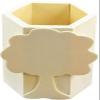 TATSEN Wooden Pen Holder Craft Decoration Supplies Office Storage Pen Pot Multifunction Toiletry Rack Storage Box view 1