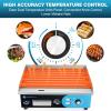 IRONWALLS Commercial Griddle Electric 22, 3000W Electric Flat Top Grill, Stainless Steel Countertop Electric Griddle Nonstick with 122~572Adjustable Temperature Control for Restaurant Kitchen view 4