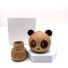 Comihome Toothpick Holder,Wooden Cute Panda Toothpick Holder Dispenser for Home Kitchen Restaurant,Funny Desk Decor,Wood Toothpicks Box,Tooth Pick Bamboo Holders Dispensers view 3