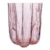 Kosta Boda Crackle Pink Vase Tall view 1