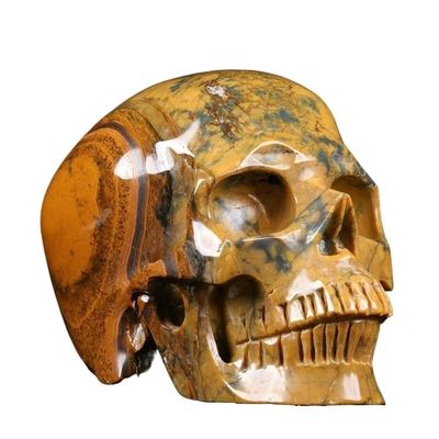 The Goddess Persephone's Hand Carved Healing Skull