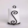Paper Towel Holder//Decorative Wrought Iron Holder//Toilet Paper Holder Handcrafted view 3