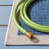 SAFAVIEH Washable Rug Outdoor Courtyard Collection - 7'10" Square, Beige & Navy, Non-Shedding & Easy Cleaning, Ideal for Patio, Backyard, Mudroom (CY7987-25812) view 2
