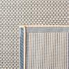 SAFAVIEH Washable Rug Outdoor Courtyard Collection - 7'10" Square, Beige & Navy, Non-Shedding & Easy Cleaning, Ideal for Patio, Backyard, Mudroom (CY7987-25812) view 4