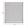 SAFAVIEH Area Rug 8x10 - Augustine Collection - Large - Ivory & Black, Cotton Geometric Fringe Design, Easy Cleaning, Ideal for Living Room, Bedroom, Office, Dining Space (AGT505Z) view 2