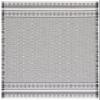 SAFAVIEH Area Rug 8x10 - Augustine Collection - Large - Ivory & Black, Cotton Geometric Fringe Design, Easy Cleaning, Ideal for Living Room, Bedroom, Office, Dining Space (AGT505Z) view 3