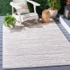SAFAVIEH Cabana Collection Accent Rug - 4' x 6', Grey & Ivory, Non-Shedding & Easy Care, Indoor/Outdoor & Washable-Ideal for Patio, Backyard, Mudroom (CBN506F) view 1