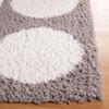 SAFAVIEH Area Rug 8x10 - Calico Shag Collection - Large - Grey & Ivory, Modern Design, Non-Shedding & Easy Cleaning, Ultra Plush Thick Pile, Ideal for Living Room, Bedroom, Dining Space (CLC120F) view 3