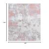 SAFAVIEH Washable Rug Bayside Collection - 8' x 10', Ivory & Grey Pink, Easy Cleaning, Ideal for in Living Room, Bedroom, Home Office, Dining Space (BAY128A) view 2