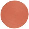 SAFAVIEH Braided Collection Area Rug - 5' Round, Rust, Handmade Country Farmhouse, Ideal for High Traffic Areas in Living Room, Bedroom (BRD403P) view 1