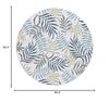 SAFAVIEH Washable Rug Outdoor Courtyard Collection - 6'7" Round, Beige & Green Blue, Non-Shedding & Easy Cleaning, Ideal for Patio, Backyard, Mudroom (CY9631-53424) view 2