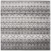 SAFAVIEH Area Rug 8x10 - Adirondack Collection - Large - Ivory & Charcoal, Moroccan Boho Distressed Design, Non-Shedding & Easy Cleaning, Ideal for Living Room, Bedroom, Dining Space (ADRL119N) view 3