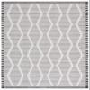 SAFAVIEH Area Rug 8x10 - Augustine Collection - Large - Ivory & Black, Cotton Boho Fringe Design, Easy Cleaning, Ideal for Living Room, Bedroom, Office, Dining Space (AGT503Z) view 3