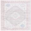 SAFAVIEH Washable Rug Bayside Collection - 8' x 10', Ivory & Blue Pink, Easy Cleaning, Ideal for in Living Room, Bedroom, Home Office, Dining Space (BAY118A) view 4