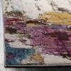 SAFAVIEH Aria Collection Runner Rug - 2' x 12', Cream & Olive, Modern Boho Abstract Design, Non-Shedding & Easy Care, Ideal for High Traffic Areas in Living Room, Bedroom (ARA167A) view 4