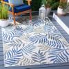 SAFAVIEH Washable Rug Outdoor Courtyard Collection - 8' x 10', Beige & Green Blue, Non-Shedding & Easy Cleaning, Ideal for Patio, Backyard, Mudroom, Dining Space (CY9631-53424) view 1
