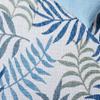 SAFAVIEH Washable Rug Outdoor Courtyard Collection - 8' x 10', Beige & Green Blue, Non-Shedding & Easy Cleaning, Ideal for Patio, Backyard, Mudroom, Dining Space (CY9631-53424) view 4